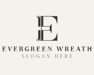 Investor Corporate Firm Letter E logo design