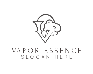 Steam Cloud Vape logo design