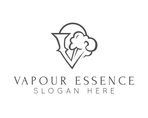 Steam Cloud Vape logo design