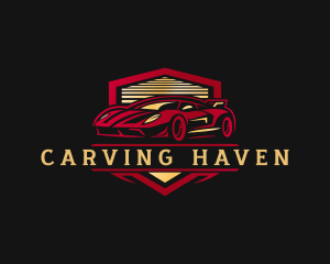 Car Garage Vehicle logo design