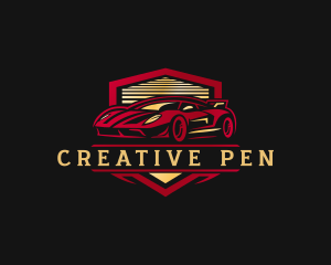 Car Garage Vehicle logo design