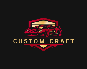 Car Garage Vehicle logo design