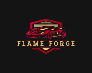 Car Garage Vehicle logo design