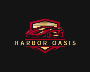 Car Garage Vehicle logo design