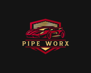 Car Garage Vehicle logo design