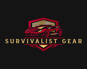 Car Garage Vehicle logo design