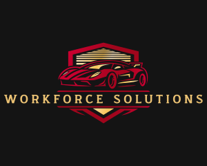 Car Garage Vehicle logo design