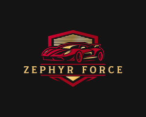 Car Garage Vehicle logo design