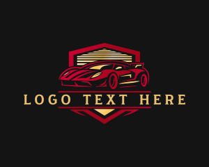 Restoration - Car Garage Vehicle logo design