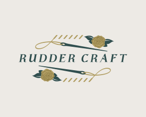 Needle Thread Stitch logo design