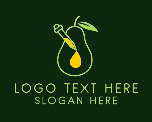 Avocado logo example 2