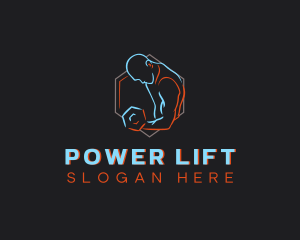Muscle Weightlifting Fitness logo