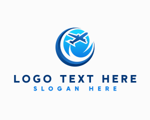 Travel Logistics Airplane logo