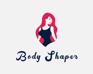 Female Adult Bikini logo design