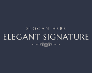 Generic Elegant Business logo design