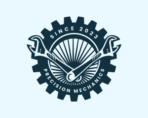 Wrench Cog Mechanic logo