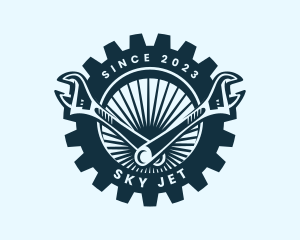 Wrench Cog Mechanic logo