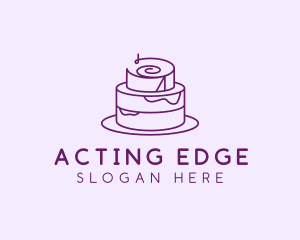 Cake Pastry Dessert logo design