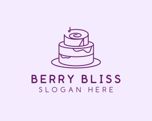 Cake Pastry Dessert logo design