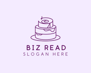 Cake Pastry Dessert logo design