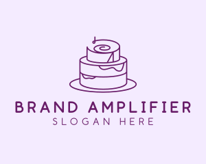 Cake Pastry Dessert logo design