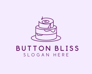 Cake Pastry Dessert logo design