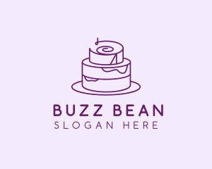 Cake Pastry Dessert logo design