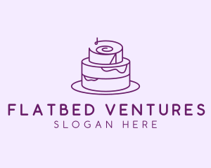 Cake Pastry Dessert logo design