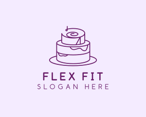 Cake Pastry Dessert logo design