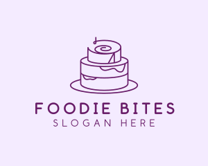 Cake Pastry Dessert logo design