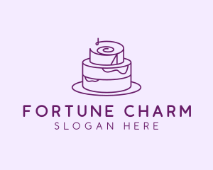 Cake Pastry Dessert logo design