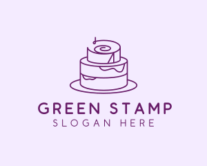 Cake Pastry Dessert logo design