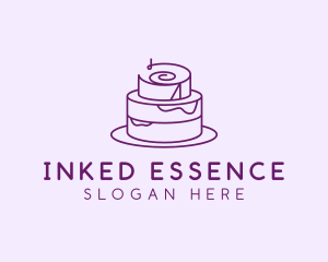 Cake Pastry Dessert logo design