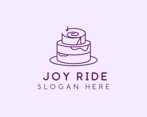 Cake Pastry Dessert logo design