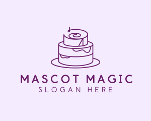 Cake Pastry Dessert logo design