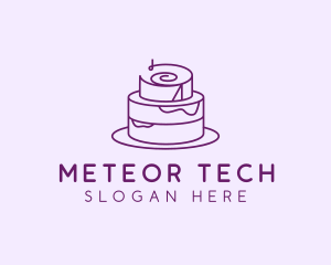 Cake Pastry Dessert logo design