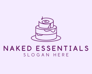 Cake Pastry Dessert logo design