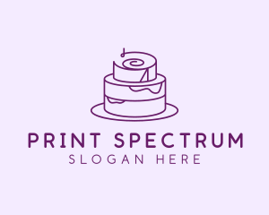 Cake Pastry Dessert logo design