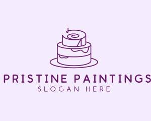 Cake Pastry Dessert logo design