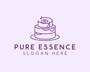 Cake Pastry Dessert logo design