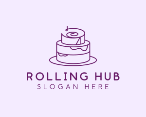 Cake Pastry Dessert logo design