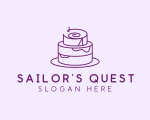 Cake Pastry Dessert logo design