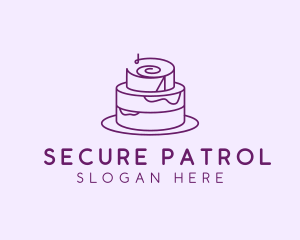 Cake Pastry Dessert logo design