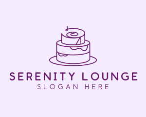 Cake Pastry Dessert logo design