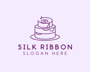 Cake Pastry Dessert logo design