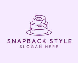 Cake Pastry Dessert logo design