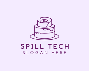 Cake Pastry Dessert logo design