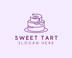 Cake Pastry Dessert logo design