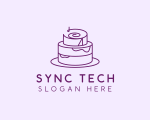 Cake Pastry Dessert logo design