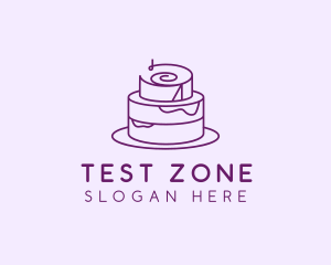 Cake Pastry Dessert logo design